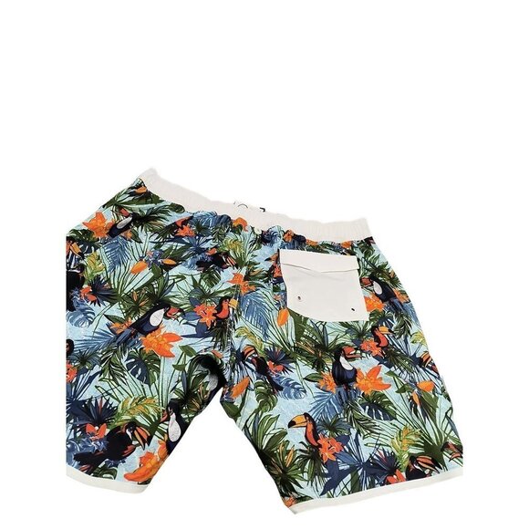 NWT Johnie - O Half Elastic 7" Surf Shorts Mens Xtra Large - Picture 4 of 5